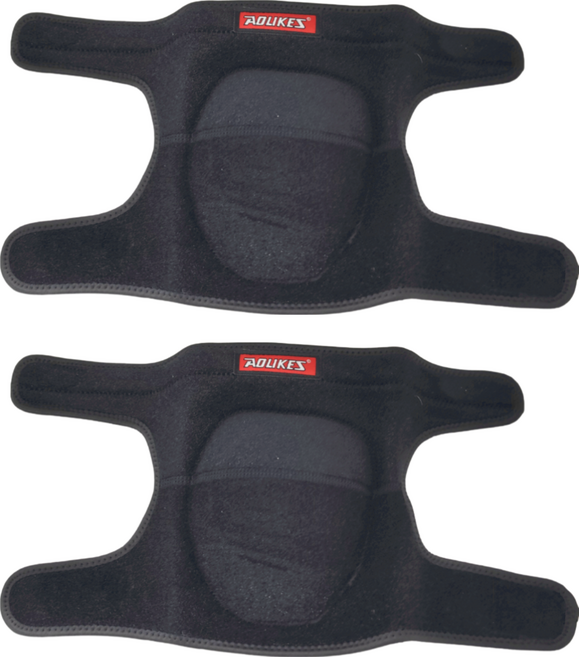 AOLIKES 奧力克斯 海綿護膝 0216, 黑色, 2雙