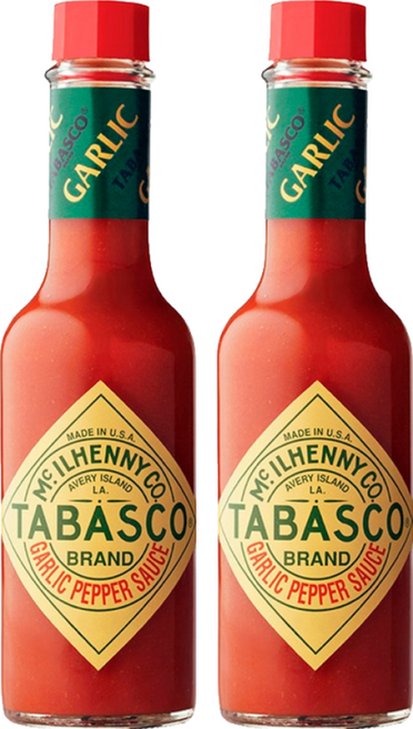 TABASCO 香蒜辣椒汁, 60ml, 2瓶