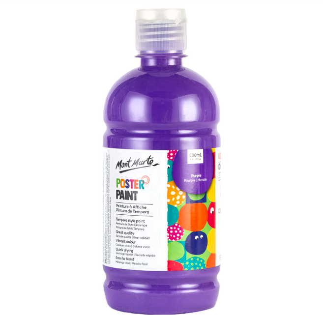 Mont Marte 蒙瑪特 廣告顏料, 1色, 500ml