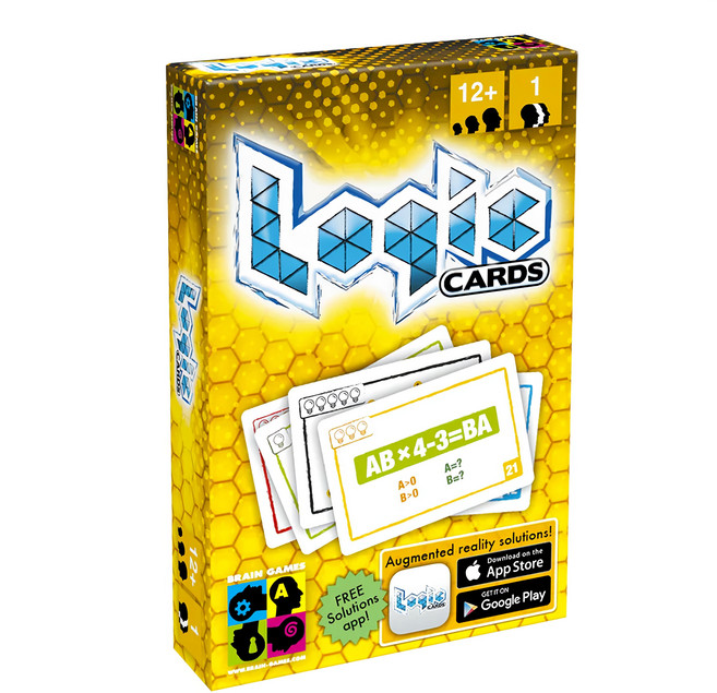 SWAN PANASIA 新天鵝堡 桌遊 邏輯客 Logic Cards Yellow 12歲以上, 黃色, 1盒
