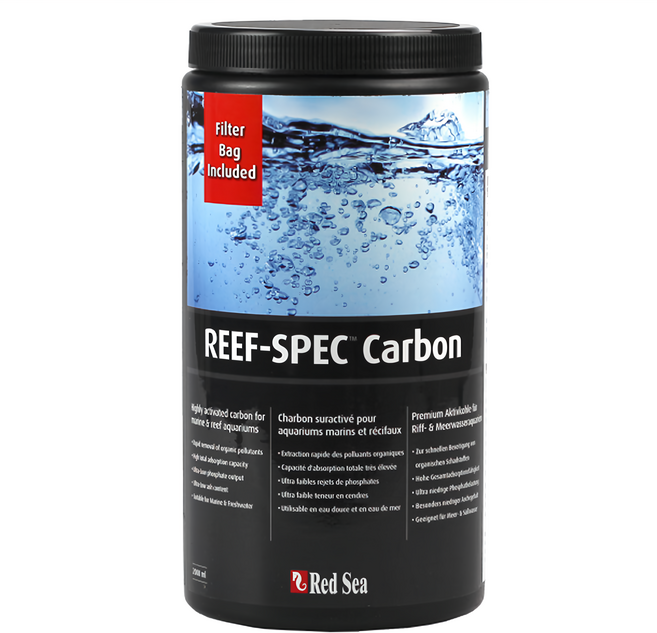 Red Sea REEF-SPEC 高性能高質量活性碳 R37420 2L, 1罐