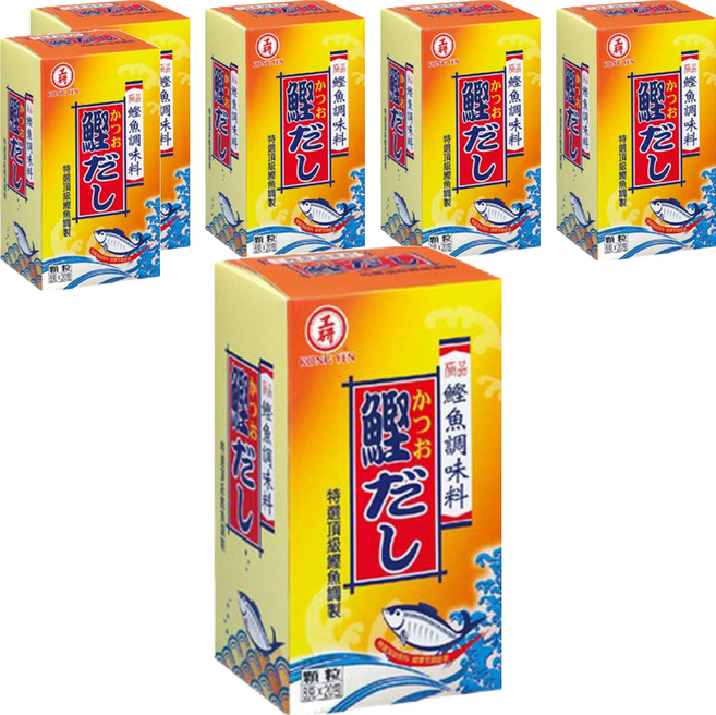 KONG YEN 工研 鰹魚調味料家庭號 20包, 160g, 6盒