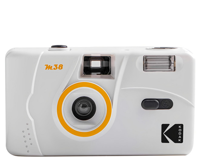 KODAK 柯達 底片相機 M38 114 x 63 x 35mm Clouds White 雲白色 116.5g, 1個