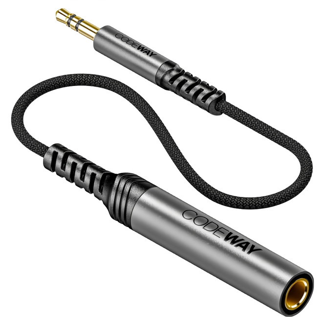 CODEWAY 3.5mm轉5.5mm 轉接器 0.2m, 1個, 5535
