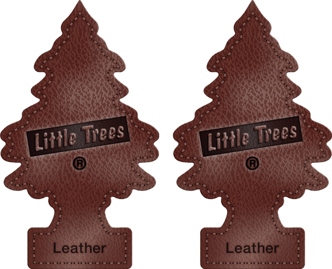 Little Trees 小樹香片 香氛卡, 皮革香, 7g, 8片