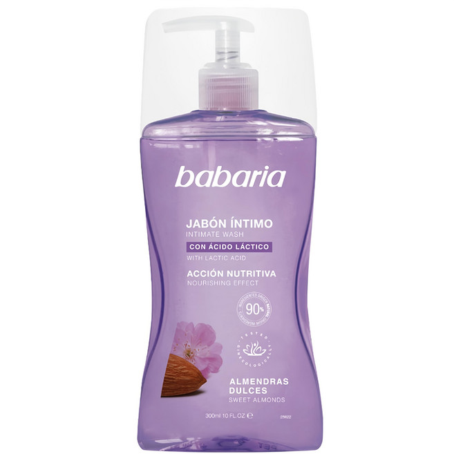 babaria 香草森林 甜杏仁嫩白改善乾燥私密沐浴露, 300ml, 1瓶