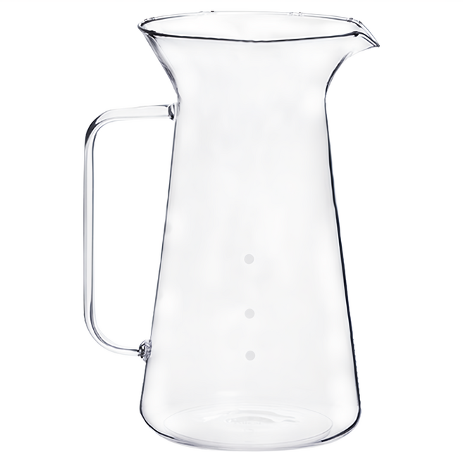 AKIRAKOKI 正晃行 咖啡玻璃壺 耐熱玻璃, DH-500, 500ml, 1個
