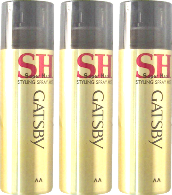 GATSBy 塑型噴霧, 3瓶, 217ml