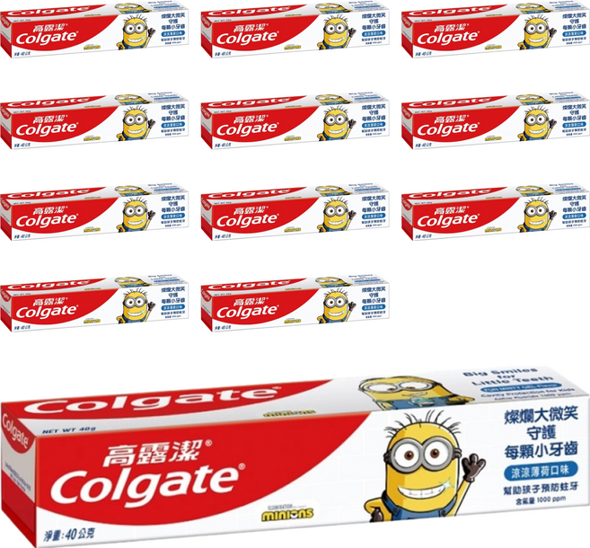 Colgate 高露潔 兒童牙膏 凝露, 40g, 12條