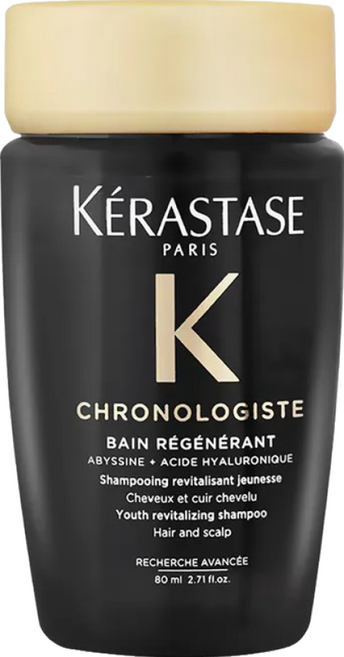 KERASTASE 巴黎卡詩 黑鑽極萃逆時淨髮浴 國際航空版, 80ml, 1瓶