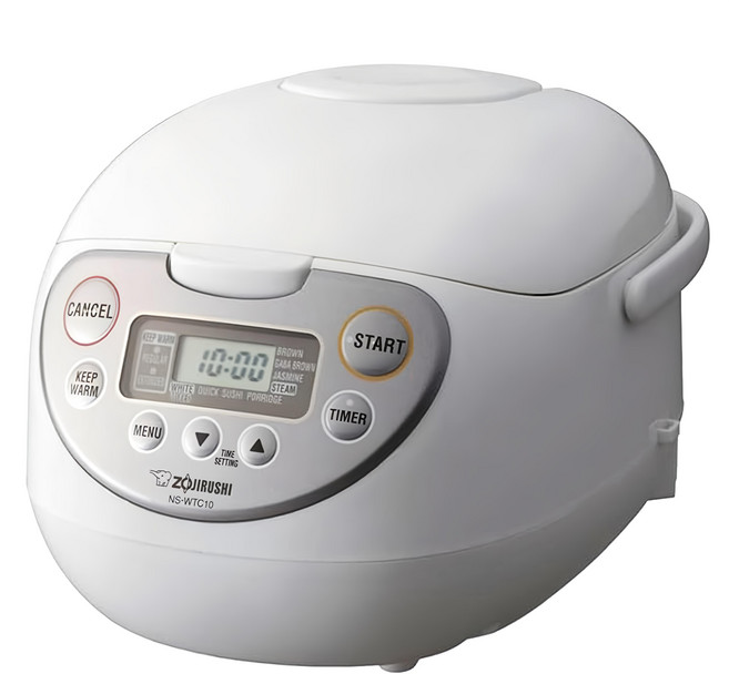 ZOJIRUSHI 象印 日本製造微電腦電子鍋 10人份, NS-ZEF18, 白色