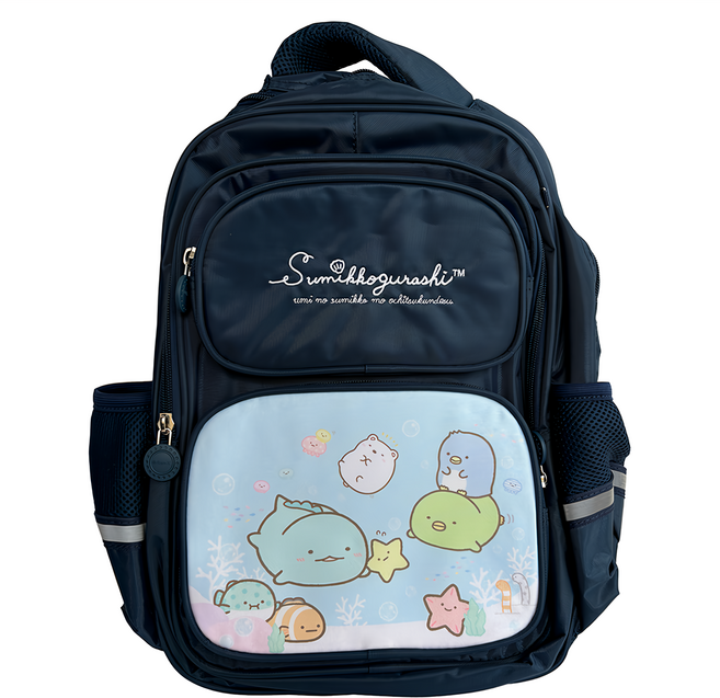 Sumikkogurashi 角落生物 角落小夥伴 多口袋大童書包