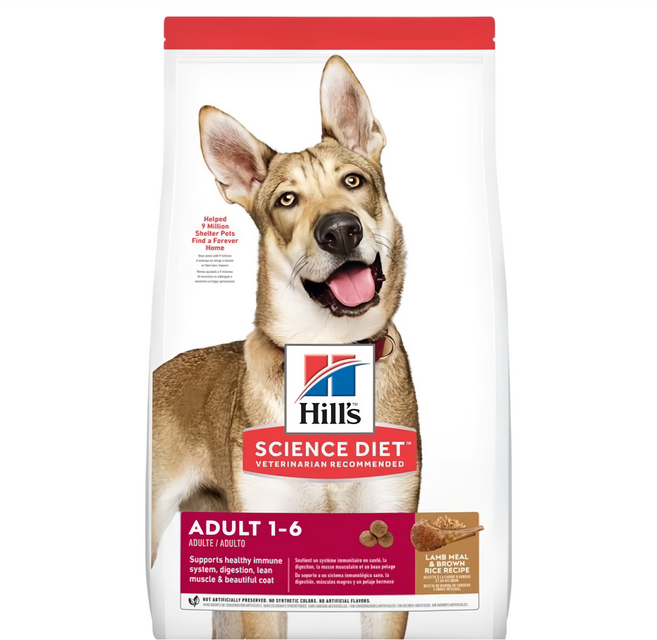 Hill's 希爾思 SCIENCE DIET 成犬 羊肉與糙米特調食譜, 羊, 33lb, 1袋