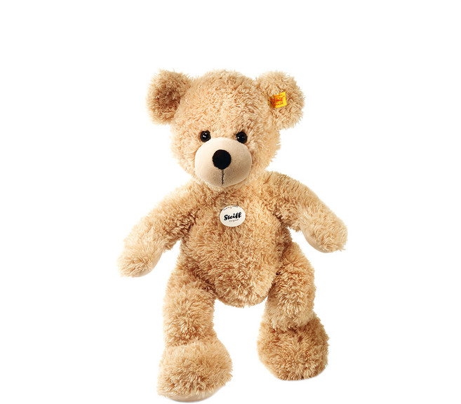 Steiff 德國金耳釦泰迪熊 黃標玩偶, 40cm, Fynn Teddy Bear, 1個