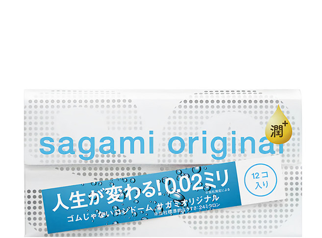 SAGAMI 相模 0.02mm極潤 PU保險套, 1盒, 12個