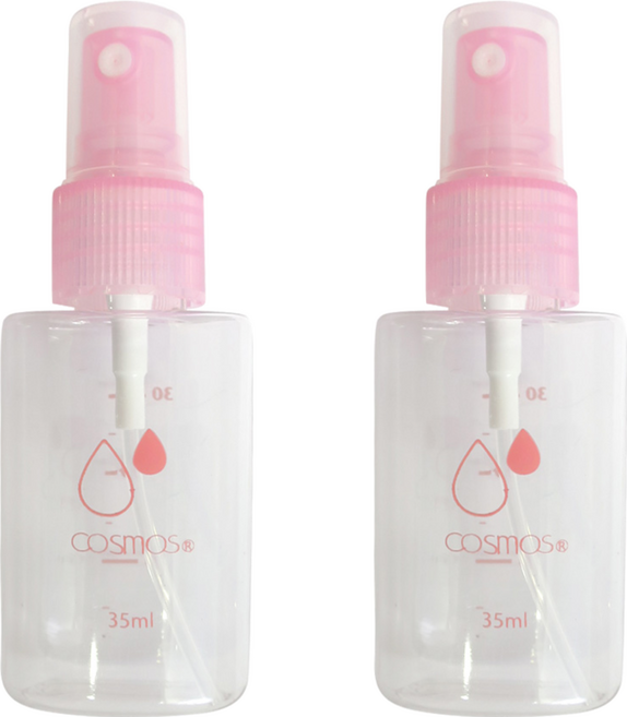 台灣 COSMOS 噴瓶 35ml #BV113, 透明, 2瓶