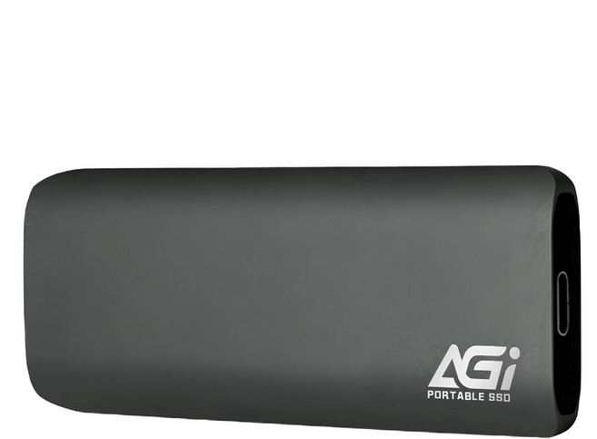 AGi 亞奇雷 USB 3.2 固態硬碟, 黑色, 1TB