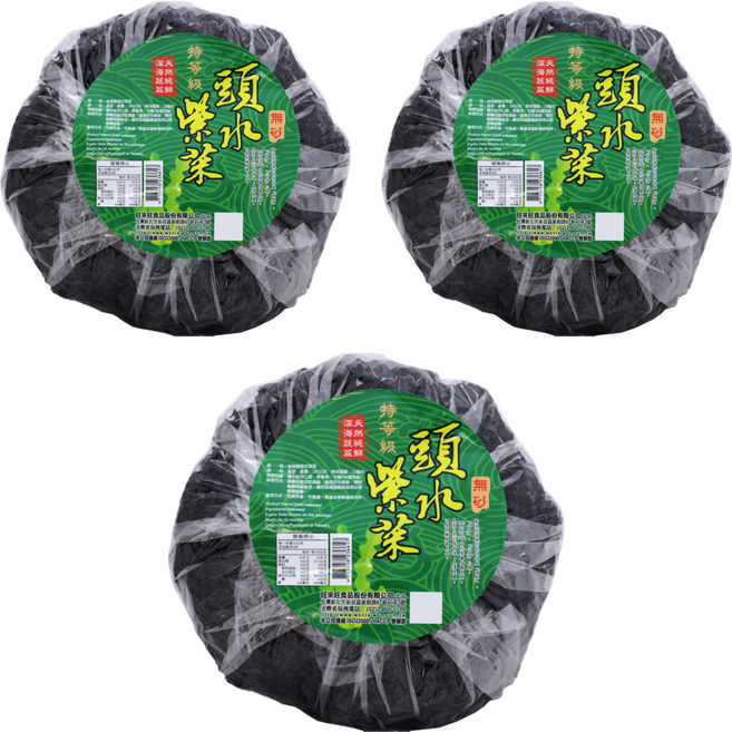 WON LAI WON 旺來旺 特等級頭水紫菜, 100g, 3包