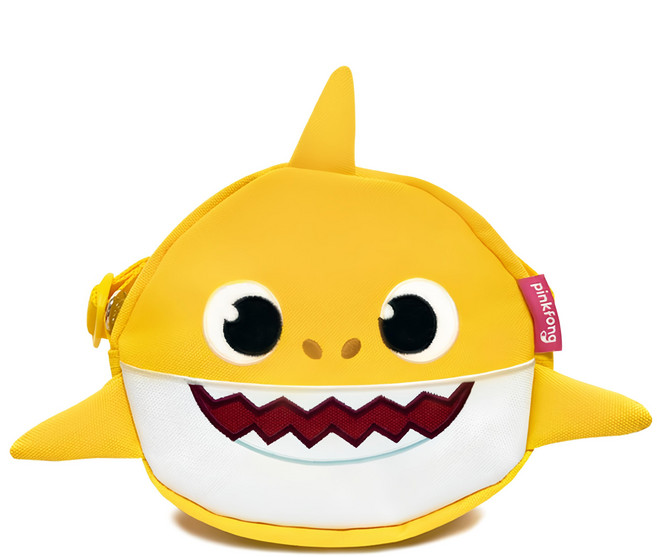 pinkfong 碰碰狐 鯊魚寶寶斜背包 WP-B22