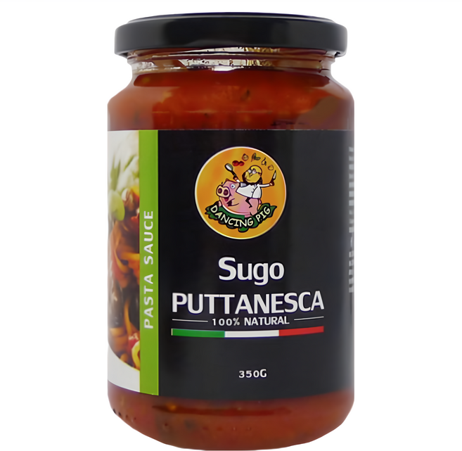 DANCING PIG 豬跳舞 義式煙花女麵醬, 350g, 1罐