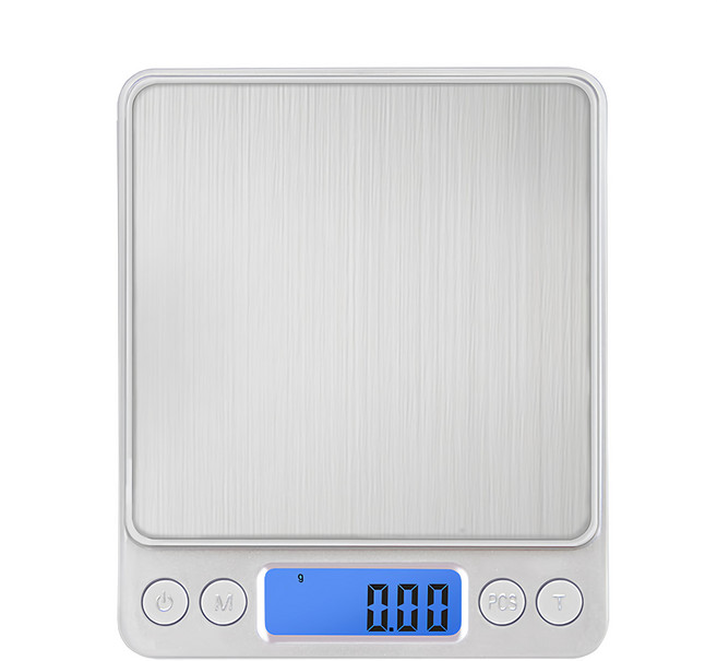 REQIR 高精度多功能電子秤 珠寶秤 廚房秤 烘焙秤 咖啡秤 非供交易使用 充電款型, I2000, 1個