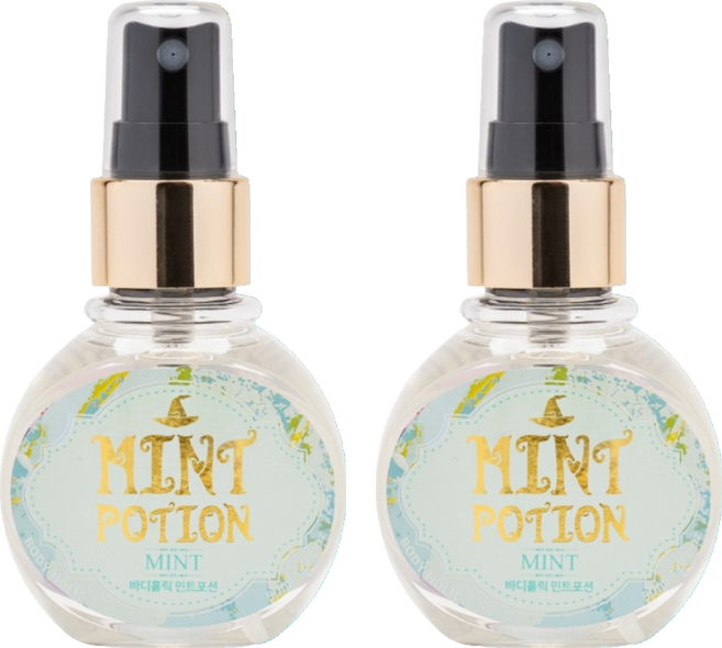 BODYHOLIC 愛情靈藥身體髮香噴霧 Mint Potion 薄荷, 50ml, 2瓶