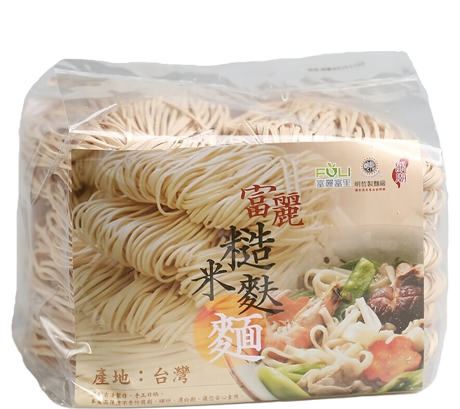 富里鄉農會 米麩麵, 1包, 800g