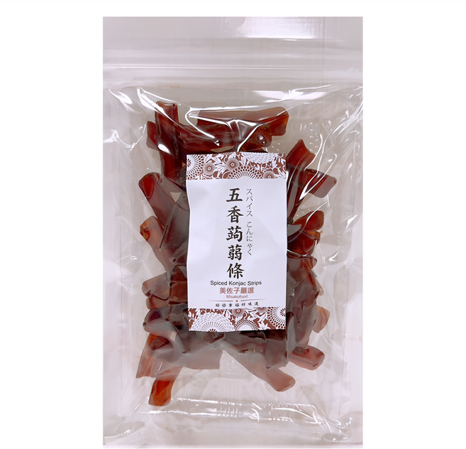 MISAKO 美佐子 嚴選零嘴系列 五香蒟蒻條, 1包, 150g