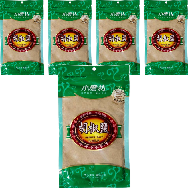 小磨坊 胡椒鹽, 300g, 5包