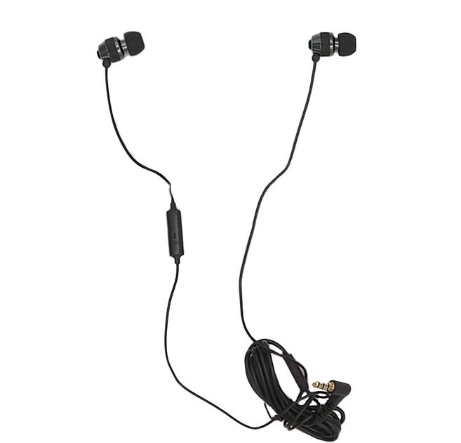 a plus Wired 入耳式 耳機 內建麥克風 3.5mm Stereo 黑色 ASH-202