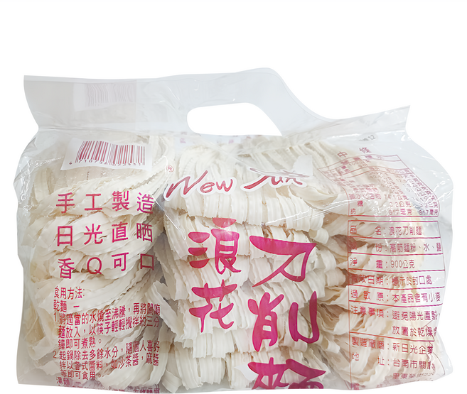 New Sun 新日光 浪花刀削麵, 900g, 1包