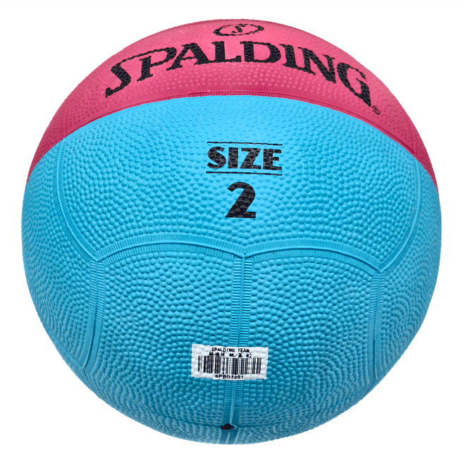 SPALDING 斯伯丁 Team 躲避球, 桃紅水藍, 1個