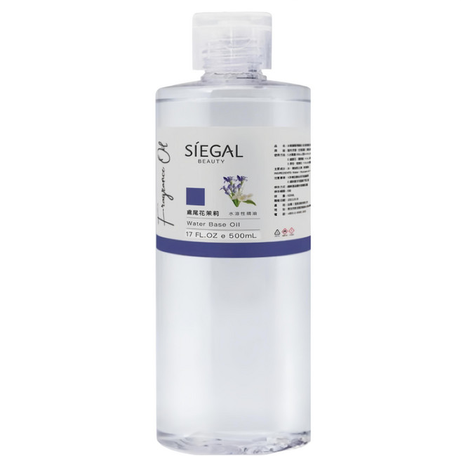 SIEGAL BEAUTY 思高美妝 水溶性精油, 1個, 500ml, 鳶尾花茉莉