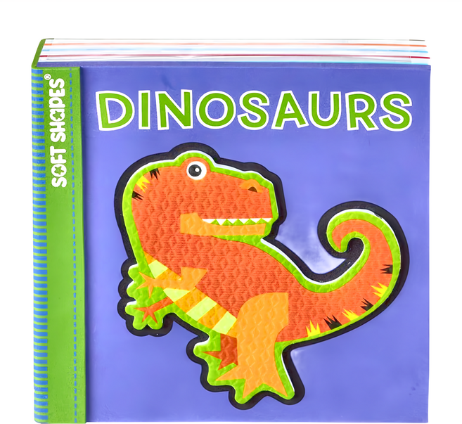 Melissa&Doug 瑪莉莎 洗澡泡泡書, 洗澡書, 恐龍, 1本