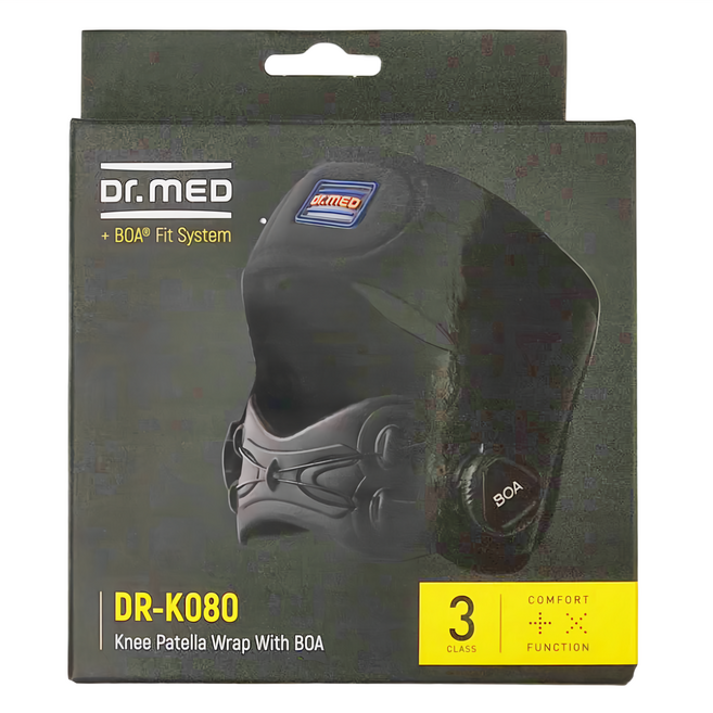 Dr.MED DR-K080 BOA 髕骨護膝 右, 1個