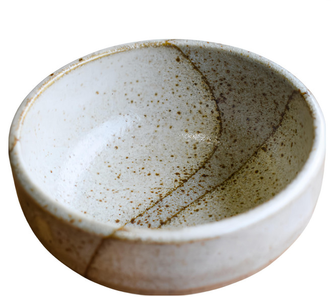 SAWATOUKI 佐和陶瓷 灰釉一珍4缽 日本製 10.5 x 5cm 190ml, 1個, 灰色
