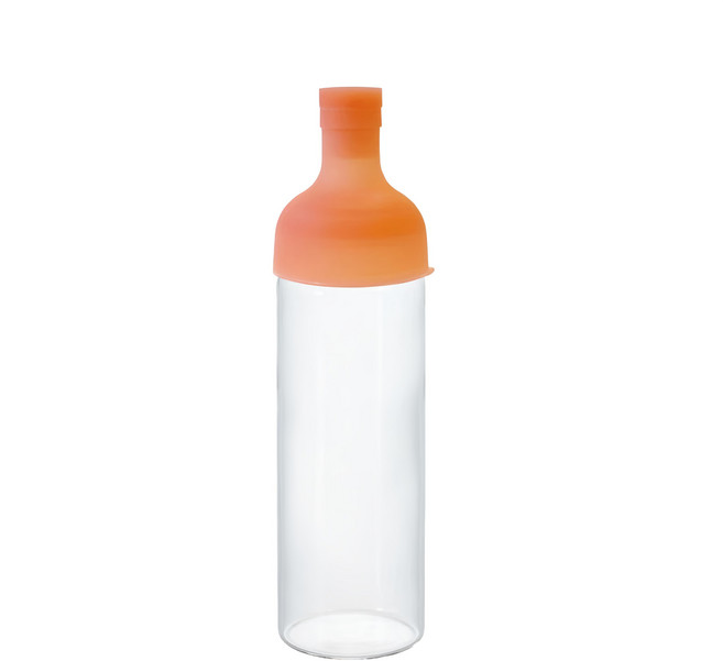 HARIO 好璃奧 冷泡茶壺 Fib-75-Tp-Hor, 夏威夷橙色, 1個, 750ml