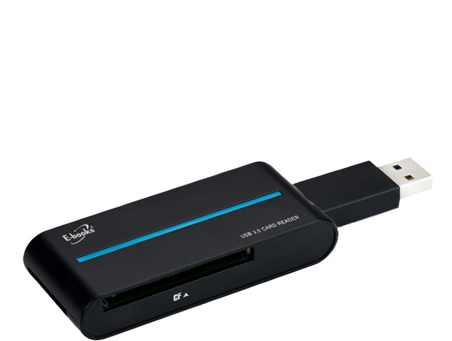E-books T27 USB3.0超高速多合一讀卡機 多功能讀卡機, E-PCE140, 黑色, 1個