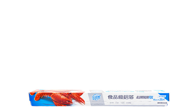 加倍鮮 鋁箔紙 食品級, 1盒, 25m