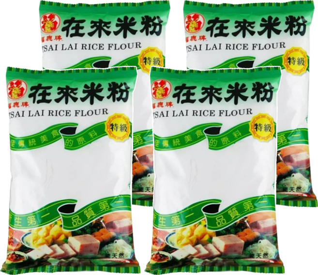 福鹿牌 在來米粉, 600g, 4包