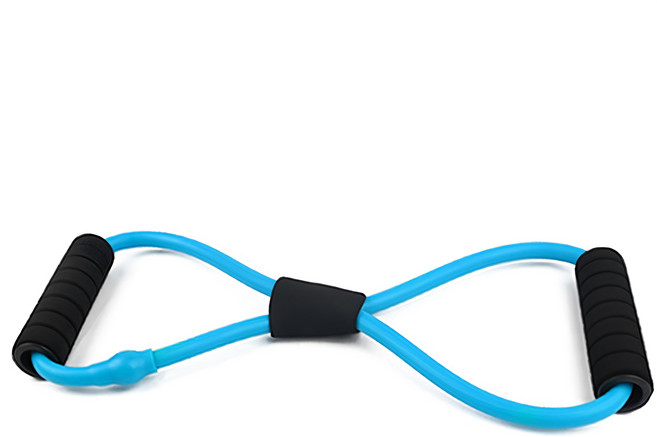 A-ZEAL 多功能8字拉力器 30磅, 藍色, 1個