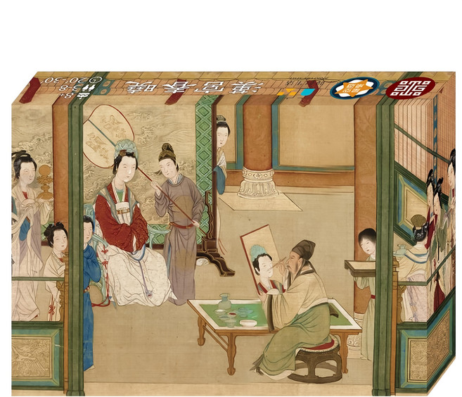 國立故宮博物院 漢宮春曉桌遊 繁體中文版, 混合顏色, 1盒
