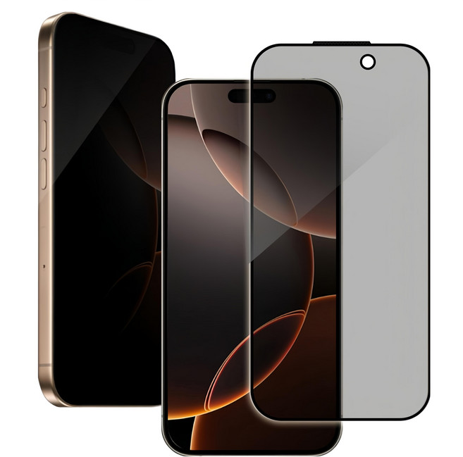 Timo 鋼化玻璃螢幕保護貼 防窺滿版 2.5D弧邊, 1片