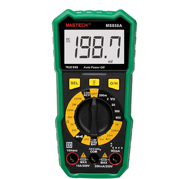 MASTECH 邁世 數位萬用錶 MS850A, 1個