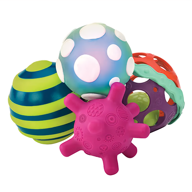 B.toys 星奇四觸覺感統球, 1組