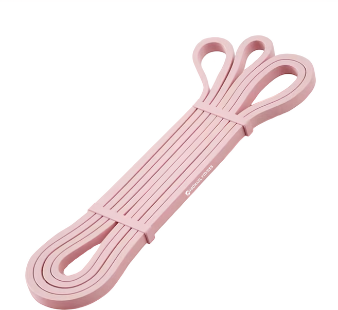 MICHAEL FITNESS 麥克健身 馬卡龍乳膠彈力帶 15磅, 粉色, 2條