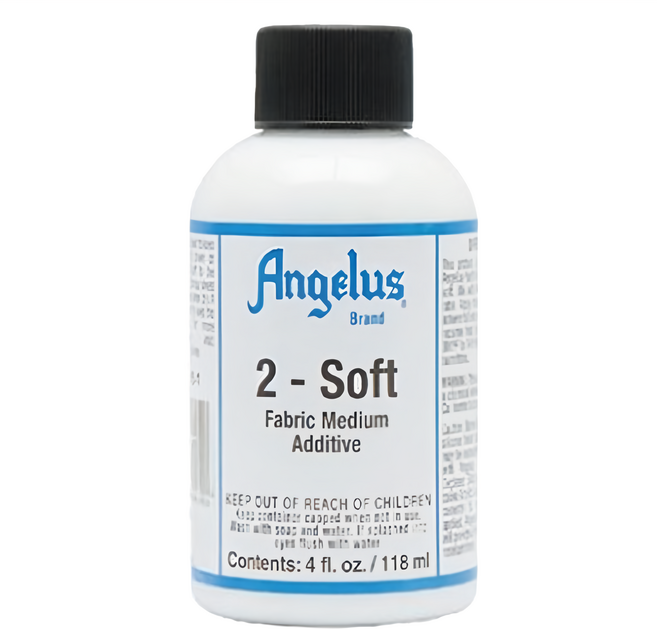 美國 Angelus 2-SOFT 皮革顏料專用織物添加劑, 118ml, 1罐