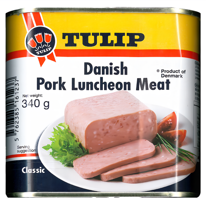 TULIP 豬肉餐肉, 340g, 1罐