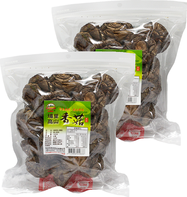 WON LAI WON 旺來旺 埔里高山香菇, 75g, 2包