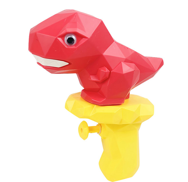 指選好物 恐龍造型小水槍 霸王龍 100g, 紅色, 1個